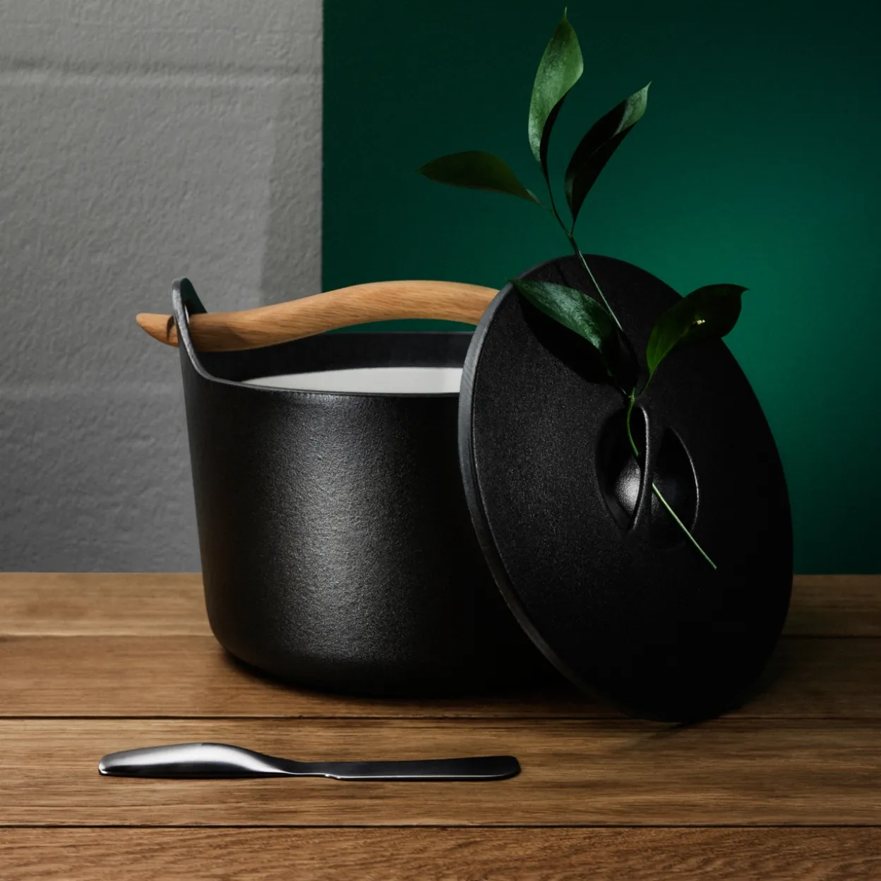 Trähandtag för 3-litersgryta