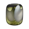 Vas 200mm moss grön/opal