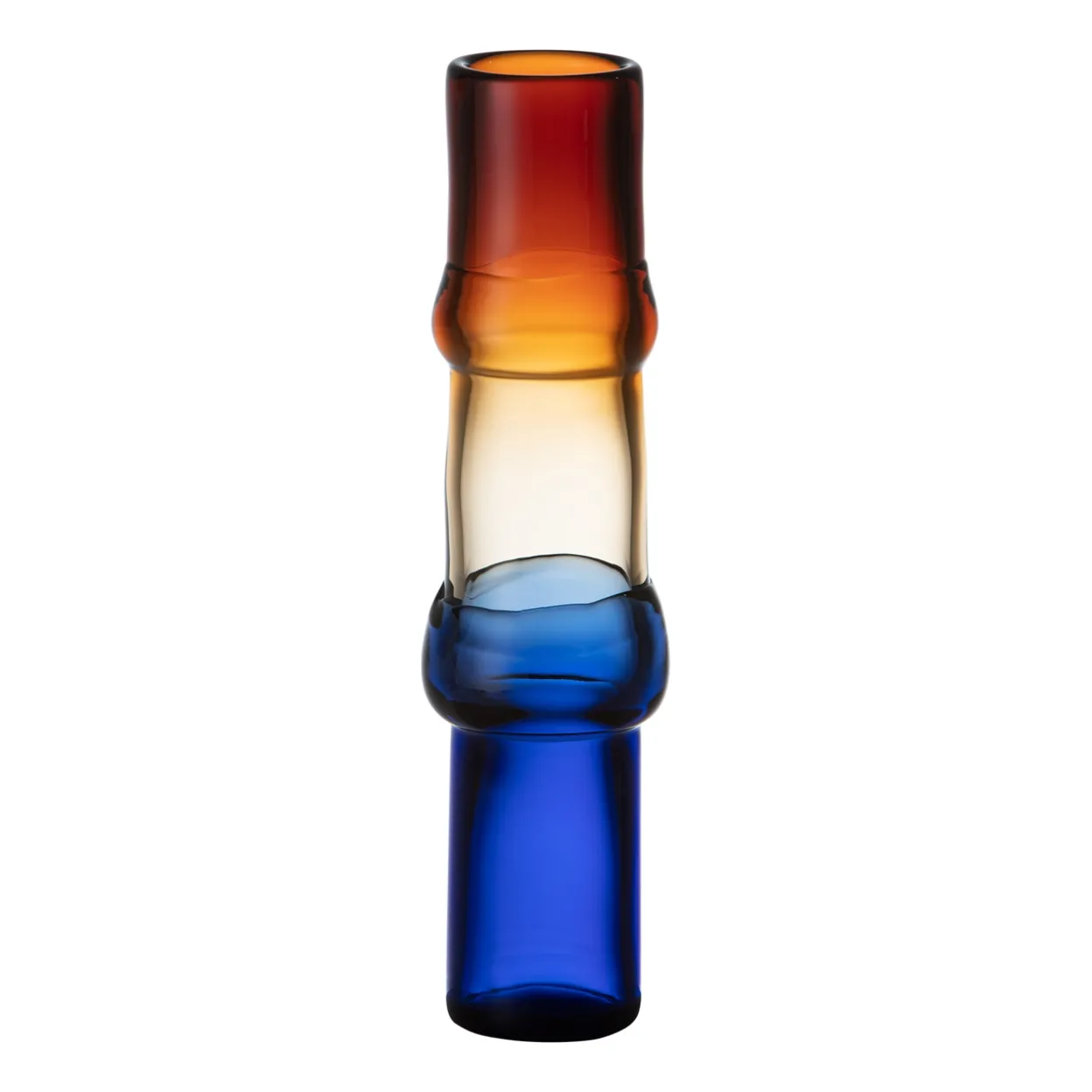 Vas 90x450mm ökensand-klar-ultramarin blå