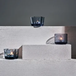 Värmeljusstake 64 mm återvunnet glas